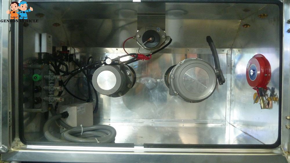 discharge valve box