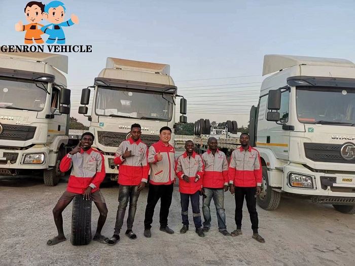 Genron Sample Trailers Arrived At Zambia Office